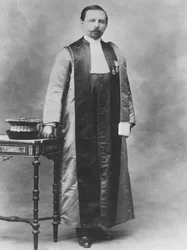 Portret van Augustin Gilbert